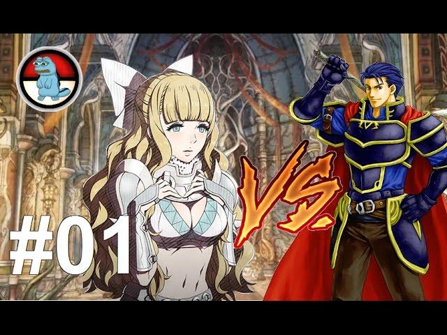 Wer hat die größere Axt? - Charlotte vs Hector - Let's Play Fire Emblem Cipher #01 [Deutsch/German]