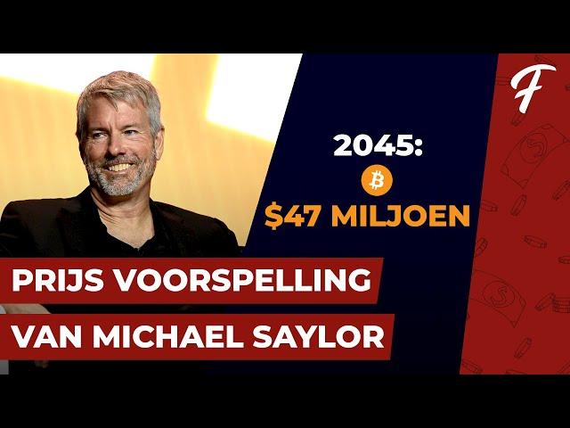 $47.000.000: PRIJS VOORSPELLING MICHAEL SAYLOR VOOR BITCOIN