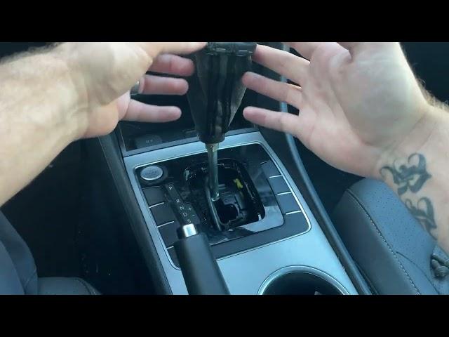 How to put a 2018-2023 vw Passat in Neutral with a dead battery or no key.