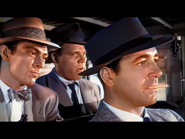 Kansas City Confidential (Film-Noir, 1952) John Payne, Lee Van Cleef | Colorized Movie, Subtitles