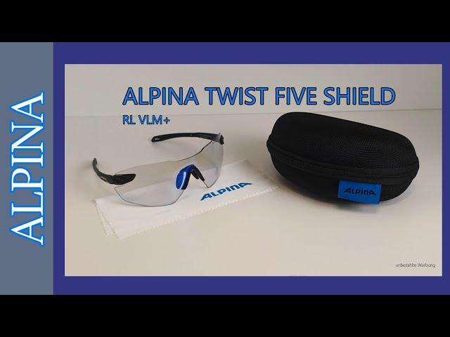 Fahrrad Brille Alpina Twist Five Shield RL VLM+