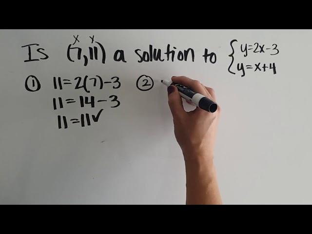 4.1  - Solutions to Systems