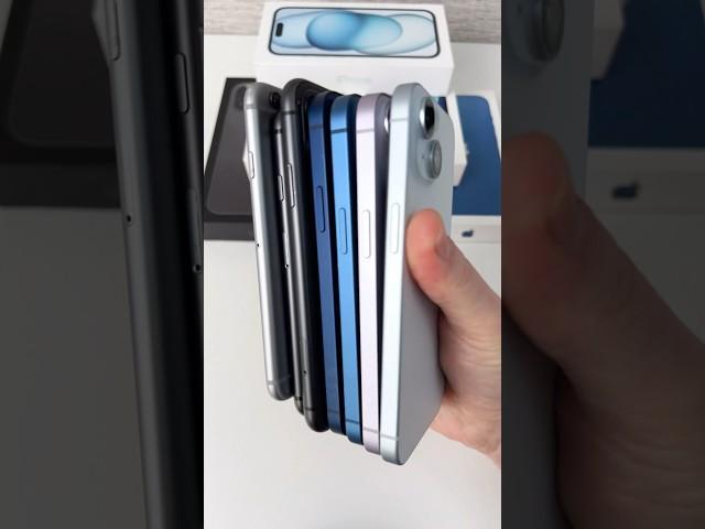 iPhone 15 VS 14 VS 13 VS 12 VS 11 VS X VS 8 VS 6S Ultimate Comparison