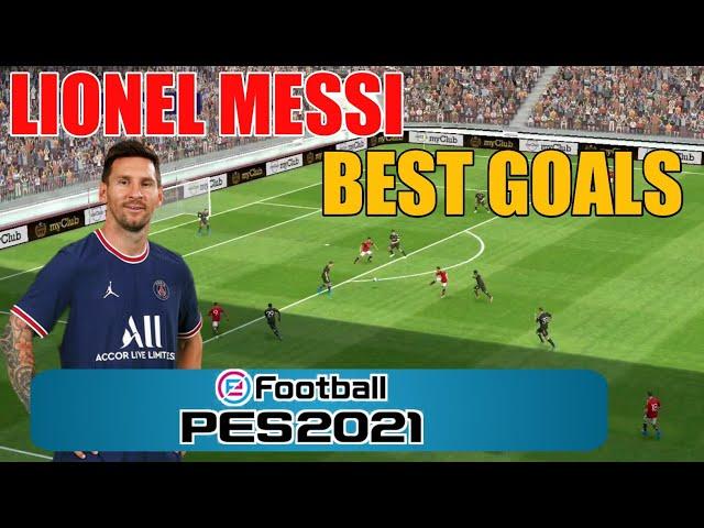 MESSI BEST GOALS - PES 2021 MOBILE#SHORTS