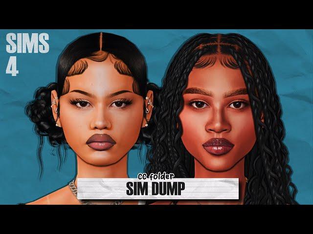 Urban Sim Dump 235  + CC Folder & Sims Download | Sims 4 Create a Sim