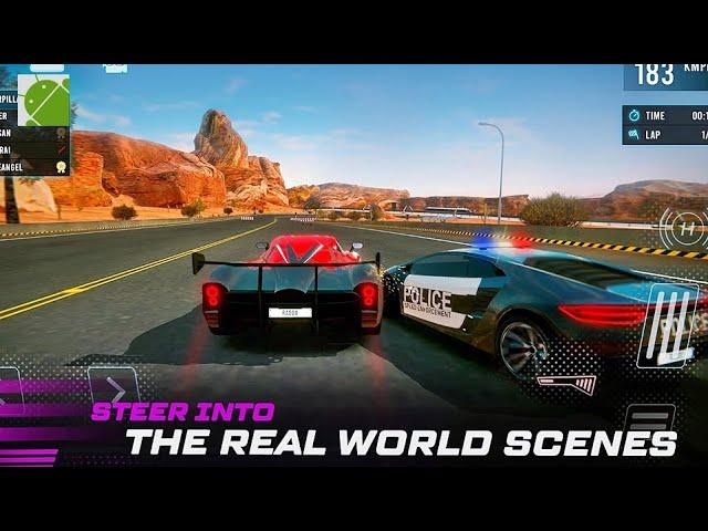 RADDX Multiplayer Meta-Racing - Android Gameplay FHD