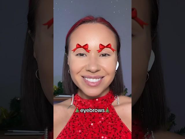 #grwm Christmas filters pick my makeup