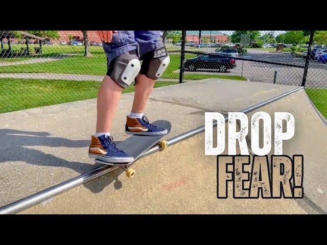 51 YO Skater Tips to DROP the FEAR of Dropping In 