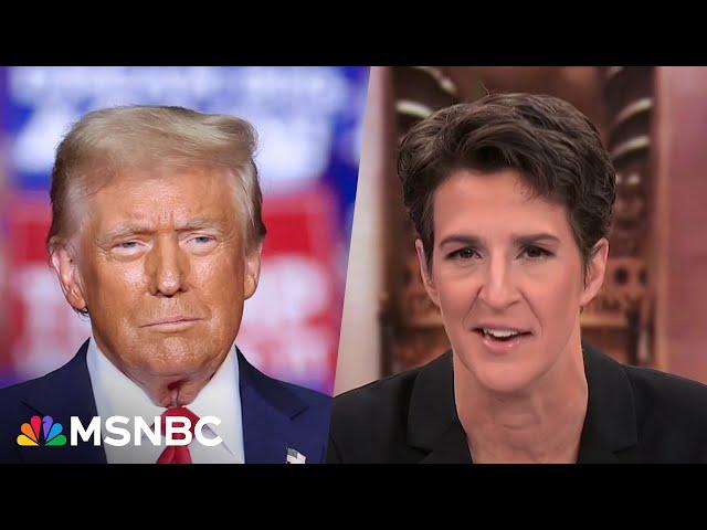 Maddow: Trump win 'gives us a really big to-do list' to defend democracy