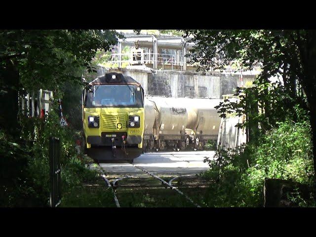 Moorswater Cement Requiem, Pt2 - 70810 on Moorswater Industrial Estate on this now ceased working