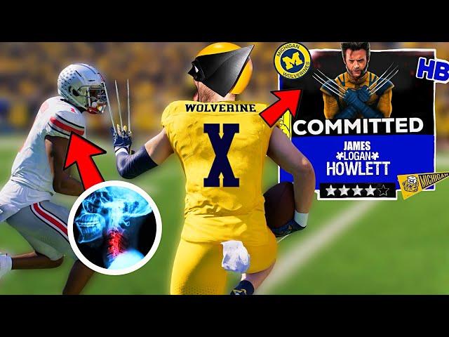 I Put Wolverine in College Football 25!