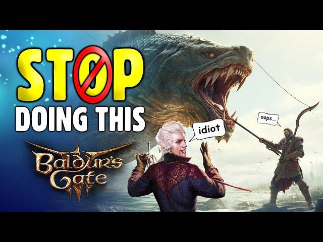 15 Mistakes You Make in Baldur's Gate 3 (Beginner's Guide) 