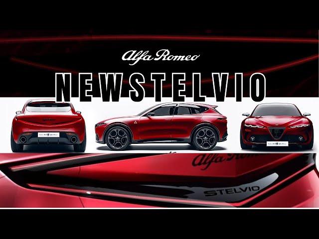 Next Generation Alfa Romeo Stelvio Design Officially Teased and Here's What We know