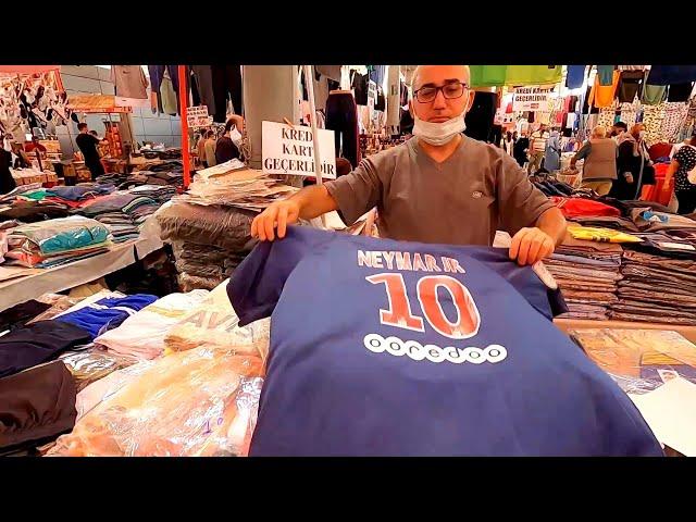 $7 Football Jersey Istanbul Street Market 