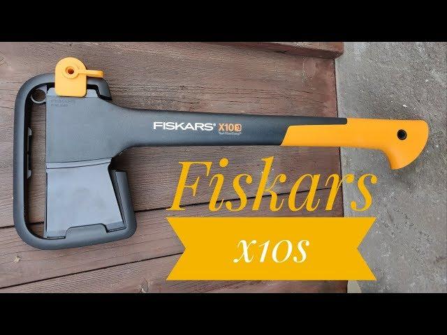 Fiskars x10. How powerful this small axe is??