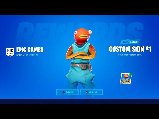 HOW TO CREATE YOUR OWN SKIN IN FORTNITE!