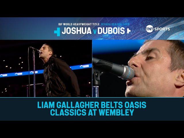 LIAM GALLAGHER SINGS FOR FIRST TIME SINCE OASIS REUNION  #JoshuaDubois