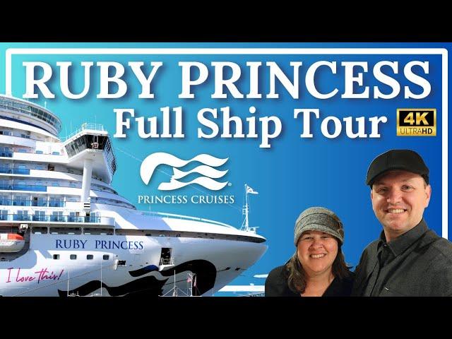 PRINCESS CRUISES | Ruby Princess | Full Ship Tour [4k]