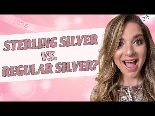 Sterling Silver vs  Regular Silver? Here's What You Need to Know