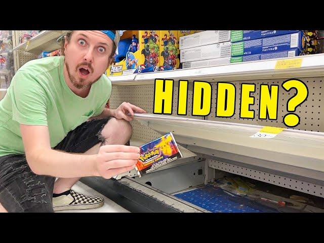 20 YEAR OLD HIDDEN POKEMON CARDS UNDER A TARGET SHELF! Opening #84