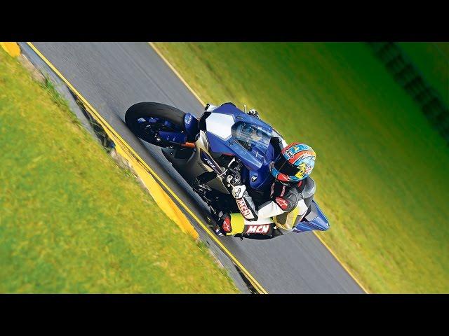 2015 Yamaha R1 world first test | First Ride | Motorcyclenews.com