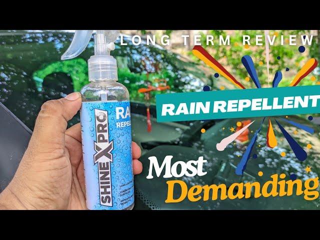 ShineXPro Rain Repellent For Car Windshield - Clear Visibility in Rain