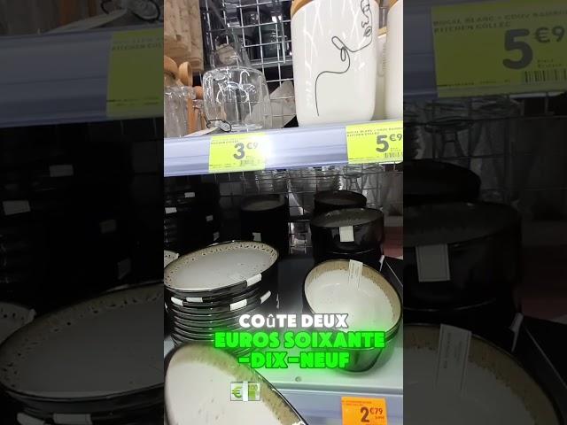  MAGNIFIQUE ASSIETTES À PETIT PRIX CHEZ B&M