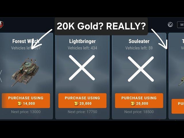 SOULEATER AND LIGHTBRINGER FOR 20K IN WOTB AUCTION? NOT WORTH IT!