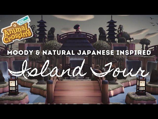 MOODY & NATURAL JAPANESE INSPIRED ISLAND TOUR | Animal Crossing New Horizons