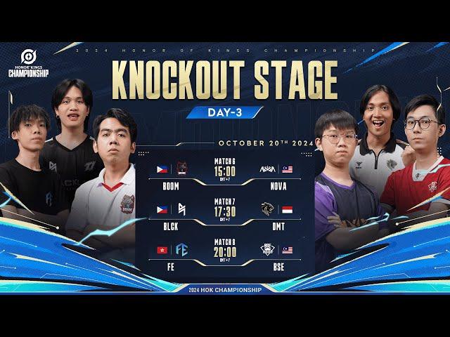 [EN] 2024 Honor of Kings Championship Knockout Stage Day 3