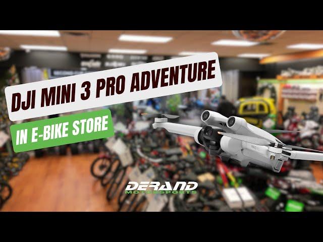 Derand DJI Mini 3 Pro Adventure - Exploring Ottawa's Electric Bike store in Carlingwood Mall