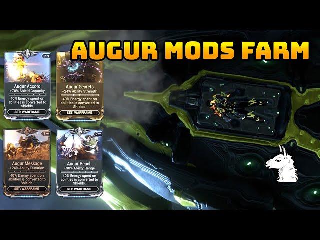 Let's Play Warframe - Augur Mods Farm