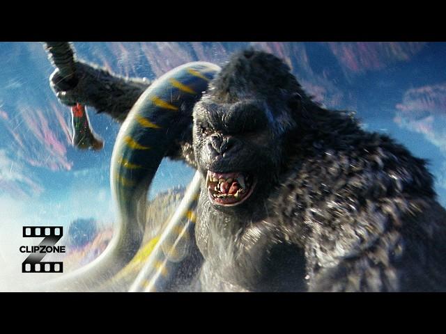 Godzilla x Kong: The New Empire | Kong Vs. Drownviper | ClipZone: High Octane Hits