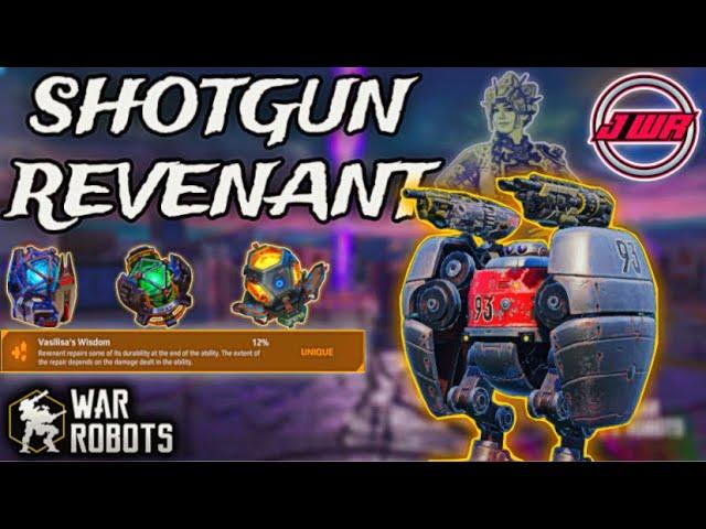 [WR] This shotgun revenant build is a MUST HAVE! War robots update 10.2 revenant gameplay #warrobots