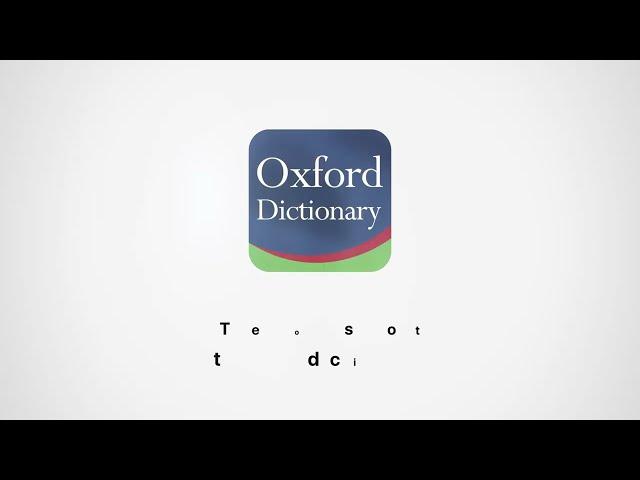 Oxford Dictionary | The world's most trusted dictionary