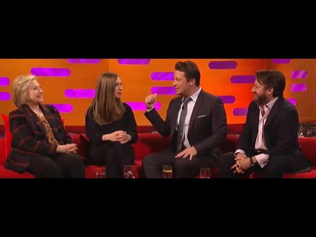 Graham Norton Show | Hillary Rodham Clinton, Chelsea Clinton, Jamie Oliver, David Mitchell, Kesha