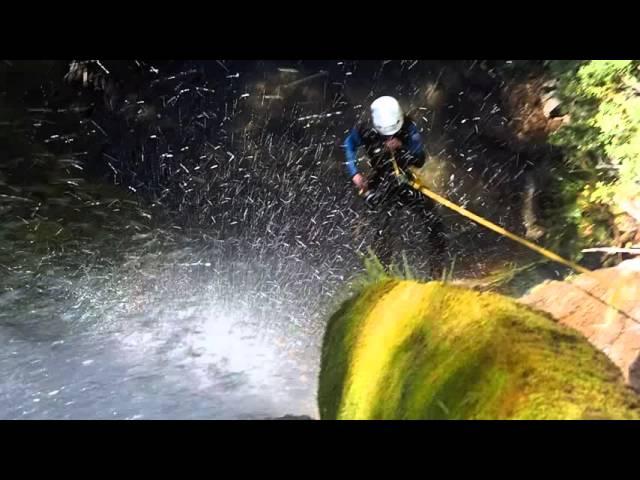 Canyoning in Bariloche