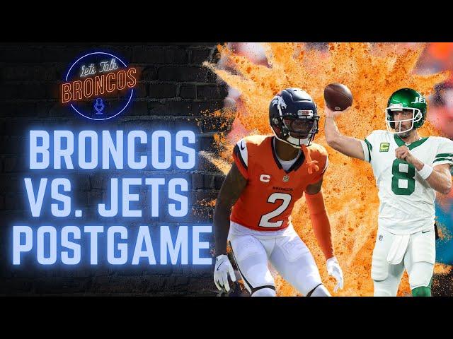 Denver Broncos vs. New York Jets Postgame Show