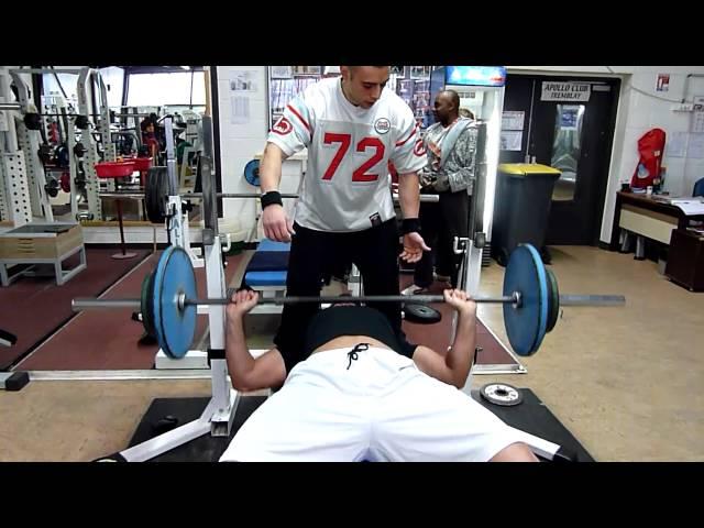 Rudy Coia : Bench Press : 10x135 kg