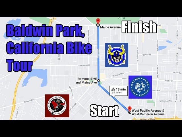 Bike Tour in Baldwin Park, California