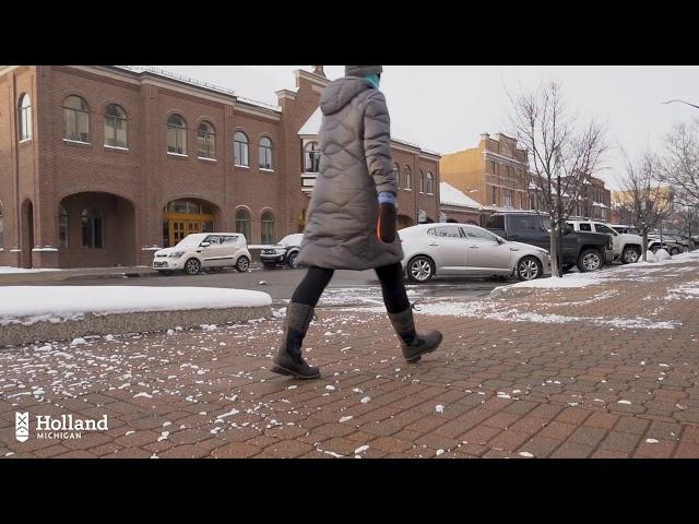 Snowmelt System in Holland, Michigan