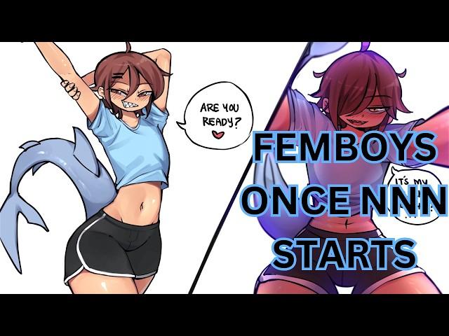 A Very Nutty Femboy Friday | comic dub