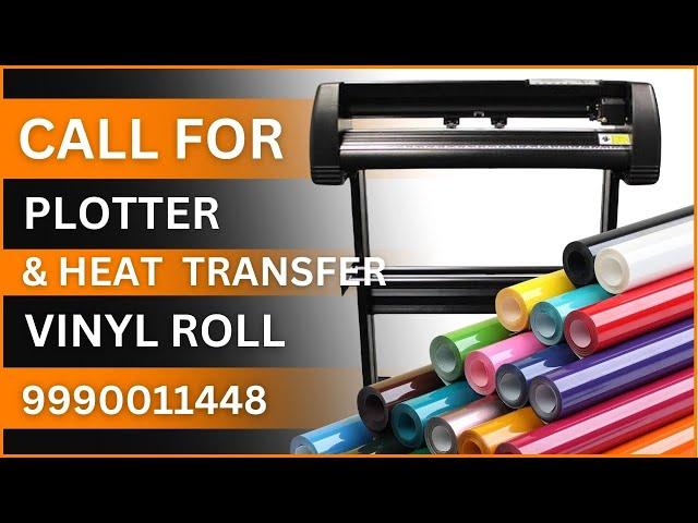 Buy Plotter & Heat Transfer Vinyl | Rishabh Techno Solutions | Call : 9990011889-9289038889