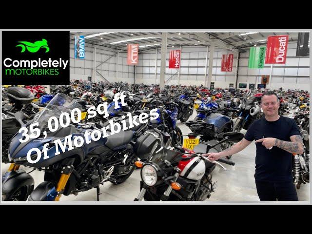 35,000 Square Feet Of Completely Motorbikes..!!