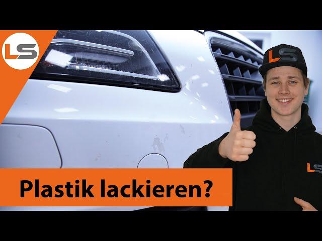 Kunststoff lackieren - Fehler vermeiden! | LACKSTORE