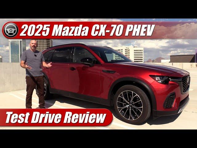 2025 Mazda CX-70 PHEV: Test Drive Review