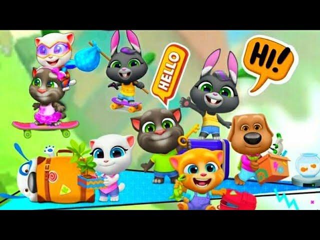 My Talking Tom Friends gameplay by Gameplaytheory