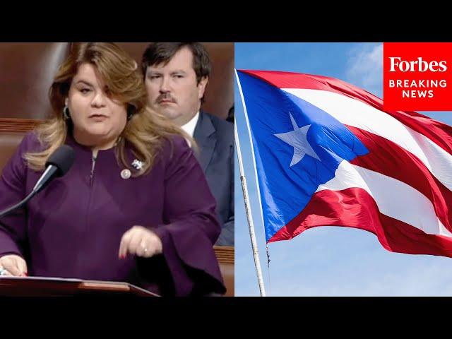 'Join Our Fellow Americans On Equal Footing': Jenniffer González-Colón Urges Puerto Rico's Statehood