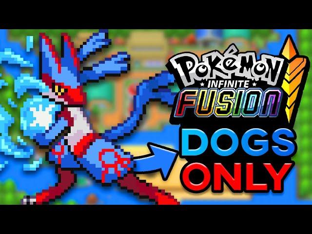 Pokemon Infinite Fusion Dog Like Pokemon Only! (Fangame)