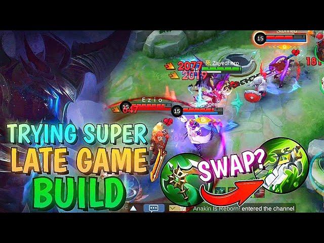 Trying a Super Late Game Build For Revamp Argus ~ Mobile Legends